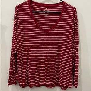 American eagle striped long sleeve